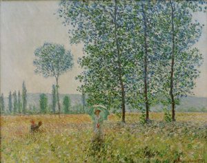 Claude Monet „Felder im Frühling“ 93 x 74 cm