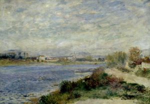 Auguste Renoir „Die Seine bei Argenteuil“ 65 x 46 cm