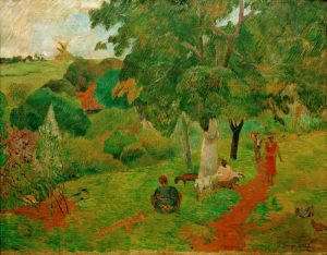 Paul Gauguin „Kommen und Gehen, Martinique“ 92 x 73 cm