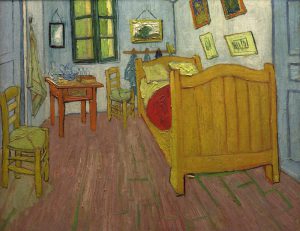 Vincent van Gogh “Das Schlafzimmer” (La Chambre à coucher) 72 x 90 cm