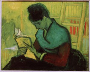 Vincent van Gogh “Une Liseuse de romans” (Romanleserin), 73 x 92 cm
