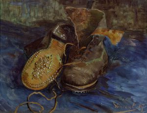 Vincent van Gogh “Les Souliers” (Ein Paar Schuhe), 33 x 40,9 cm