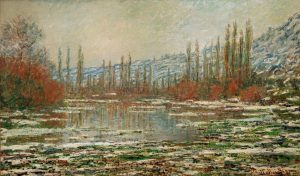 Claude Monet „Tauwetter in Vetheuil“ 100 x 60 cm