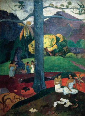 Paul Gauguin „Es war einmal (Mata Mua)“  69 x 92 cm