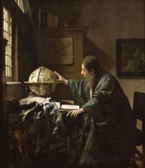 Jan Vermeer „Der Astronom“ 46 x 52 cm