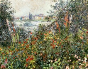 Claude Monet „Blumen in Vetheuil“ 75 x 60 cm