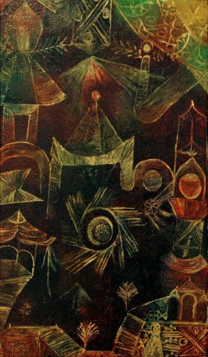 Paul Klee „Kosmische Architektur“ 30 x 50 cm