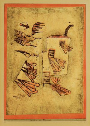 Paul Klee „Feuerwind“ 30 x 43 cm