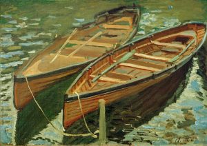 Claude Monet „Boote“ 46 x 33 cm