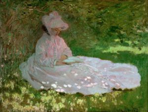 Claude Monet „Die Leserin“ 65 x 50 cm