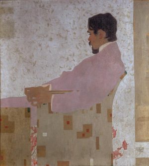 Egon Schiele „Porträt des Malers Anton Peschka“ 100 x 110 cm