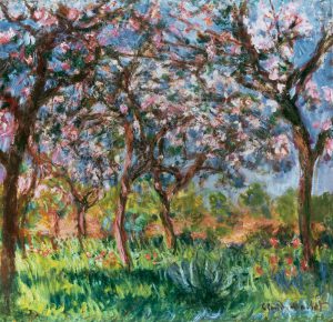 Claude Monet „Frühling in Giverny“ 92 x 90 cm