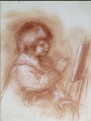 Auguste Renoir „Der kleine Maler“ 45 x 58 cm