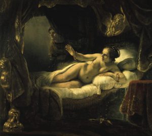 Rembrandt “Danae“ 203 x 185 cm