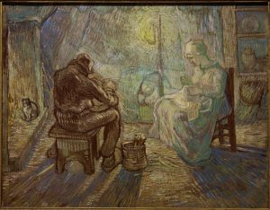 Vincent van Gogh “Abend” 74 x 94 cm