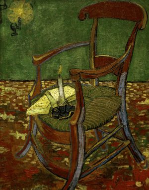 Vincent van Gogh “Gauguins Stuhl” 90,5 x 72 cm