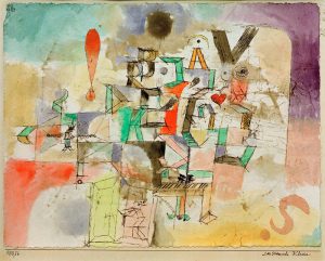 Paul Klee „Das litterarische Klavier“ 26 x 20 cm