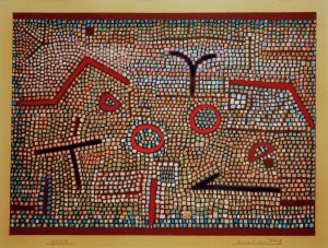 Paul Klee „Mosaik aus Prhun“ 46 x 34 cm