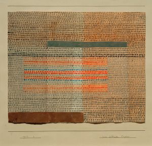 Paul Klee „Zwei betonte Lagen“ 30 x 24 cm