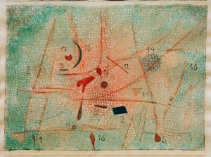 Paul Klee „Siebzehn Gewürze“ 42 x 31 cm