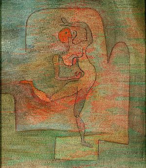 Paul Klee „Tänzerin“ 56 x 66 cm