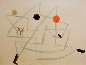 Paul Klee „Verhext und eilig“ 63 x 49 cm