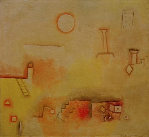 Paul Klee „Rekonstruction“ 39 x 36 cm