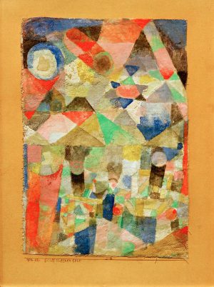 Paul Klee „Schiffsternenfest“ 17 x 25 cm