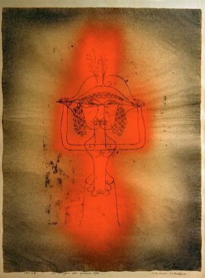 Paul Klee „Die Sängerin der komischen Oper“ 46 x 60 cm