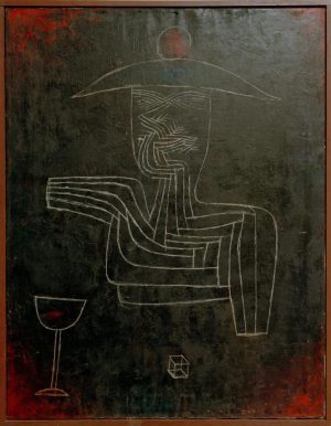 Paul Klee „Geist bei Wein und Spiel“ 66 x 85 cm