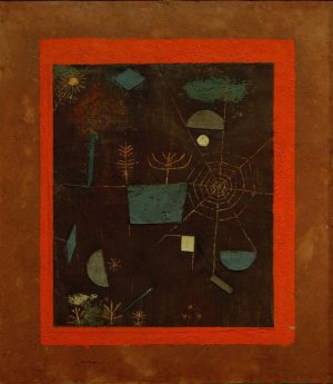 Paul Klee „Spinnennetz“ 35 x 41 cm