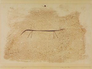 Paul Klee „Witterndes Tier“ 48 x 32 cm