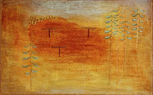 Paul Klee „Ort der Verabredung“ 49 x 30 cm