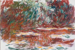 Claude Monet „Der Seerosenteich“ 106 x 73 cm