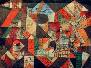 Paul Klee „Stadt R“ 22 x 17 cm