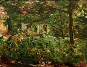 Max Liebermann „Der Nutzgarten nach Osten“ 50 x 40 cm