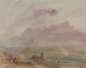 William Turner „Thun, Stadt und See“ 23 x 29 cm