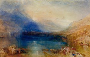 William Turner „Zuger See“ 30 x 47 cm