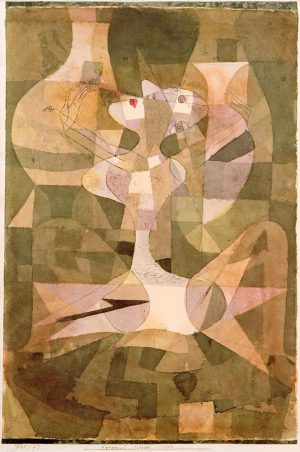 Paul Klee „Keramisch / erotisch / religiös“ 31 x 45 cm