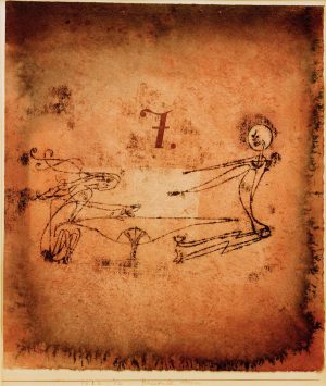 Paul Klee „Brauende Hexen“ 28 x 32 cm