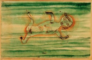 Paul Klee „Sumpf wasser nixe“ 26 x 30 cm