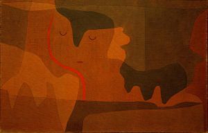 Paul Klee „Siesta der Sphinx“ 95 x 62 cm