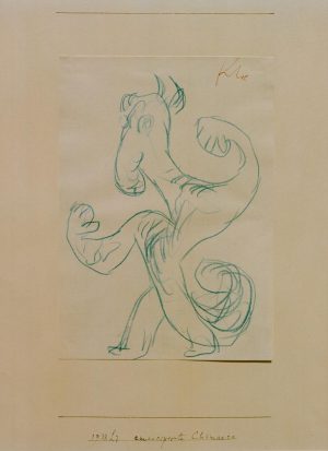 Paul Klee „Emanzipierte Chimaera“ 15 x 21 cm