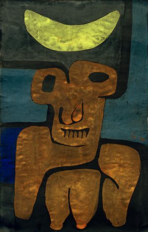 Paul Klee „Luna der Barbaren“ 21 x 33 cm