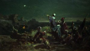 Spitzweg Carl „Der Stern von Bethlehem“ 29 x 17 cm