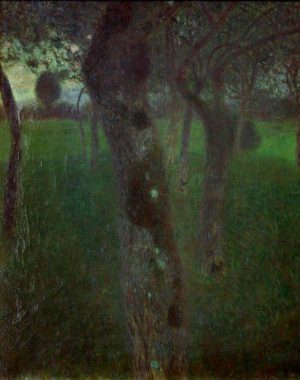 Gustav Klimt „Obstgarten am Abend“ 56 x 69 cm