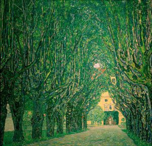 Gustav Klimt „Allee im Park von Schloß Kammer“ 110 x 110 cm