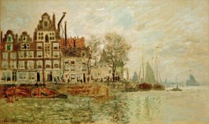 Claude Monet „Blick auf Amsterdam“ 101 x 61 cm