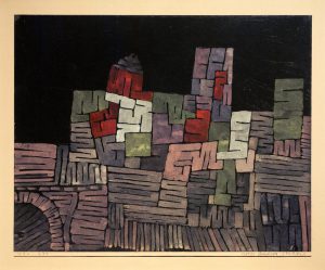 Paul Klee „Altes Gemäuer, Sizilien“ 28 x 22 cm