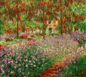 Claude Monet „Der Garten“ 92 x 81 cm